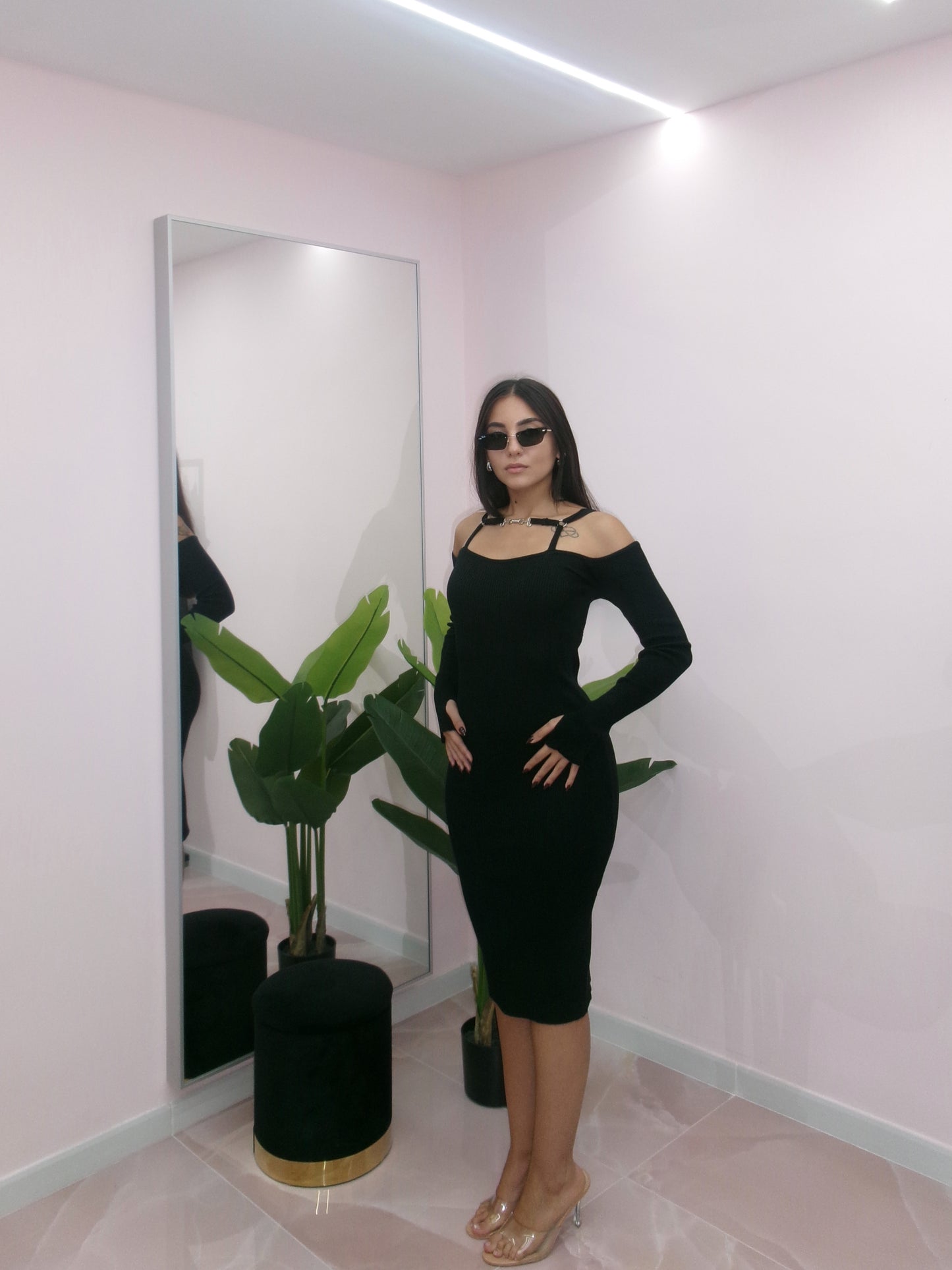 DRESS LAIA NERO