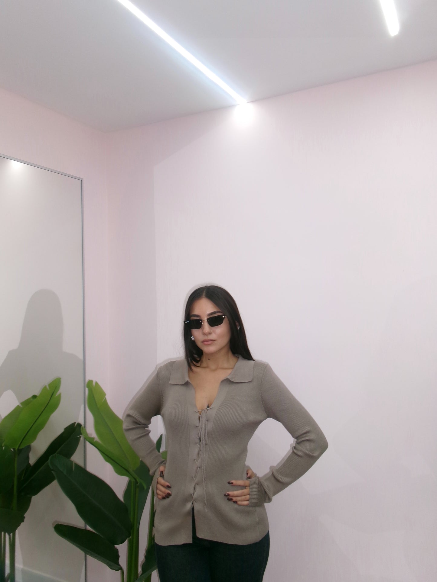 CARDIGAN INTRECCIO