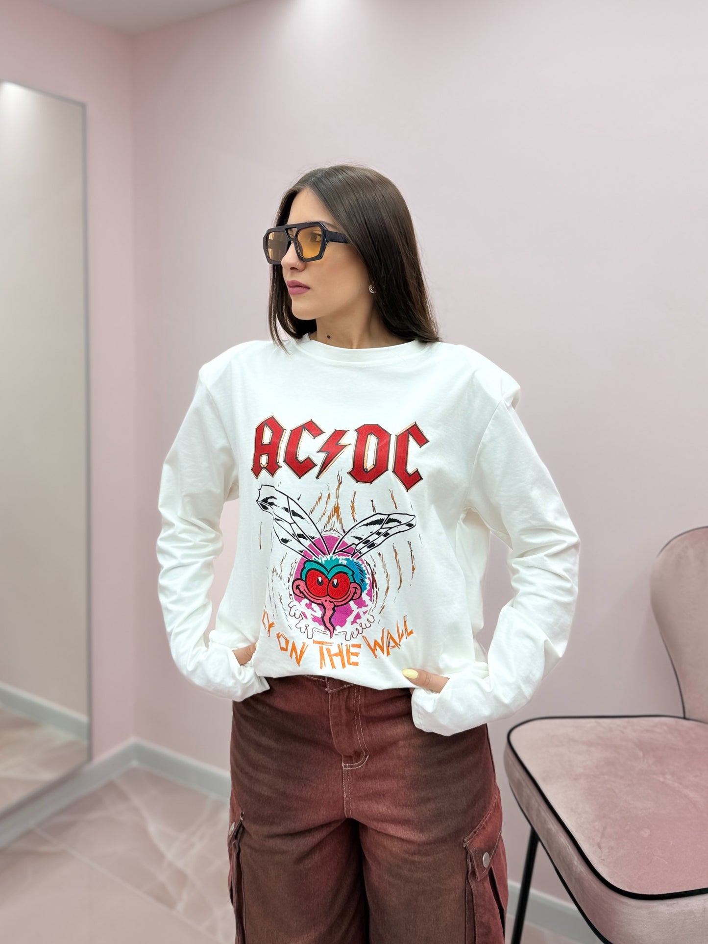 MAGLIA ACDC MANICA LUNGA
