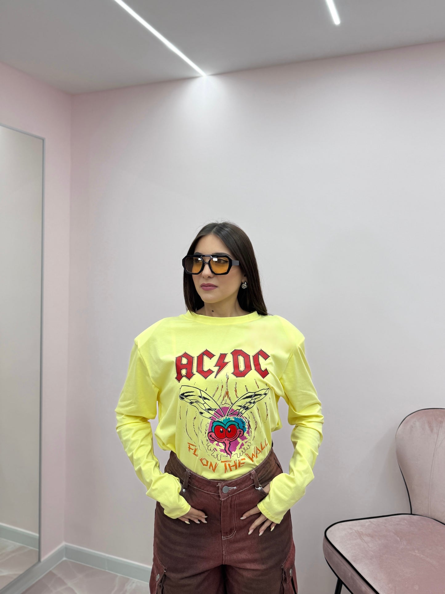 MAGLIA ACDC MANICA LUNGA