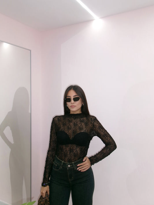 MAGLIA LOREN NERO