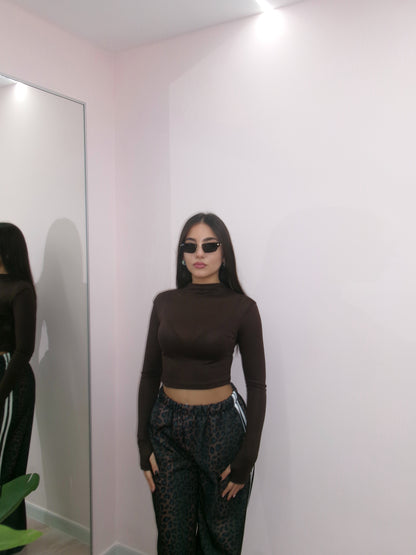 MAGLIA SEMIVELATA CROP