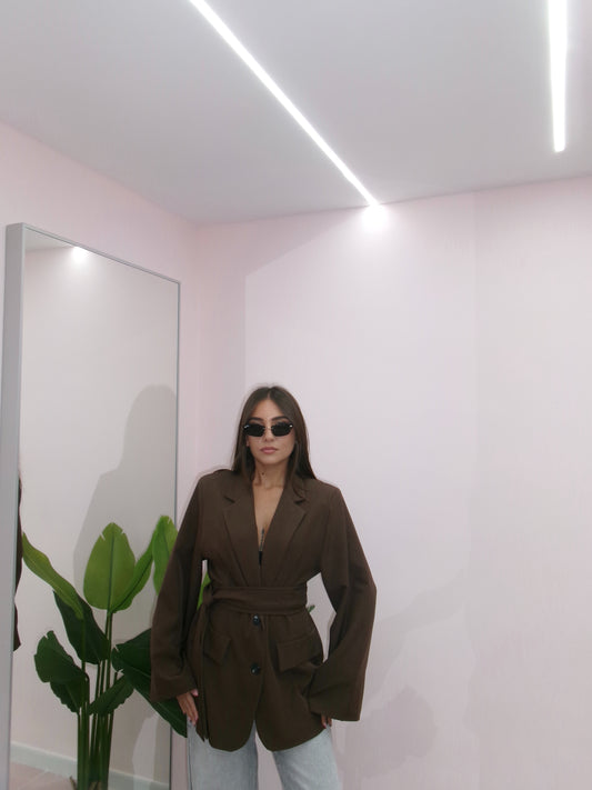 BLAZER DEVA MARRONE