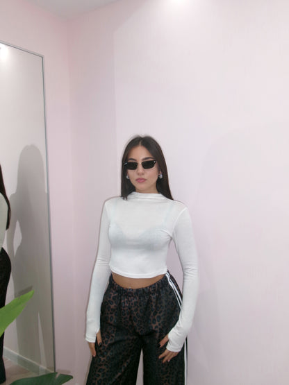 MAGLIA SEMIVELATA CROP