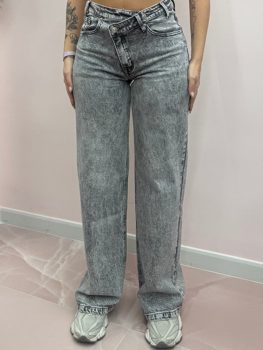 DENIM GREY ASIMMETRICO