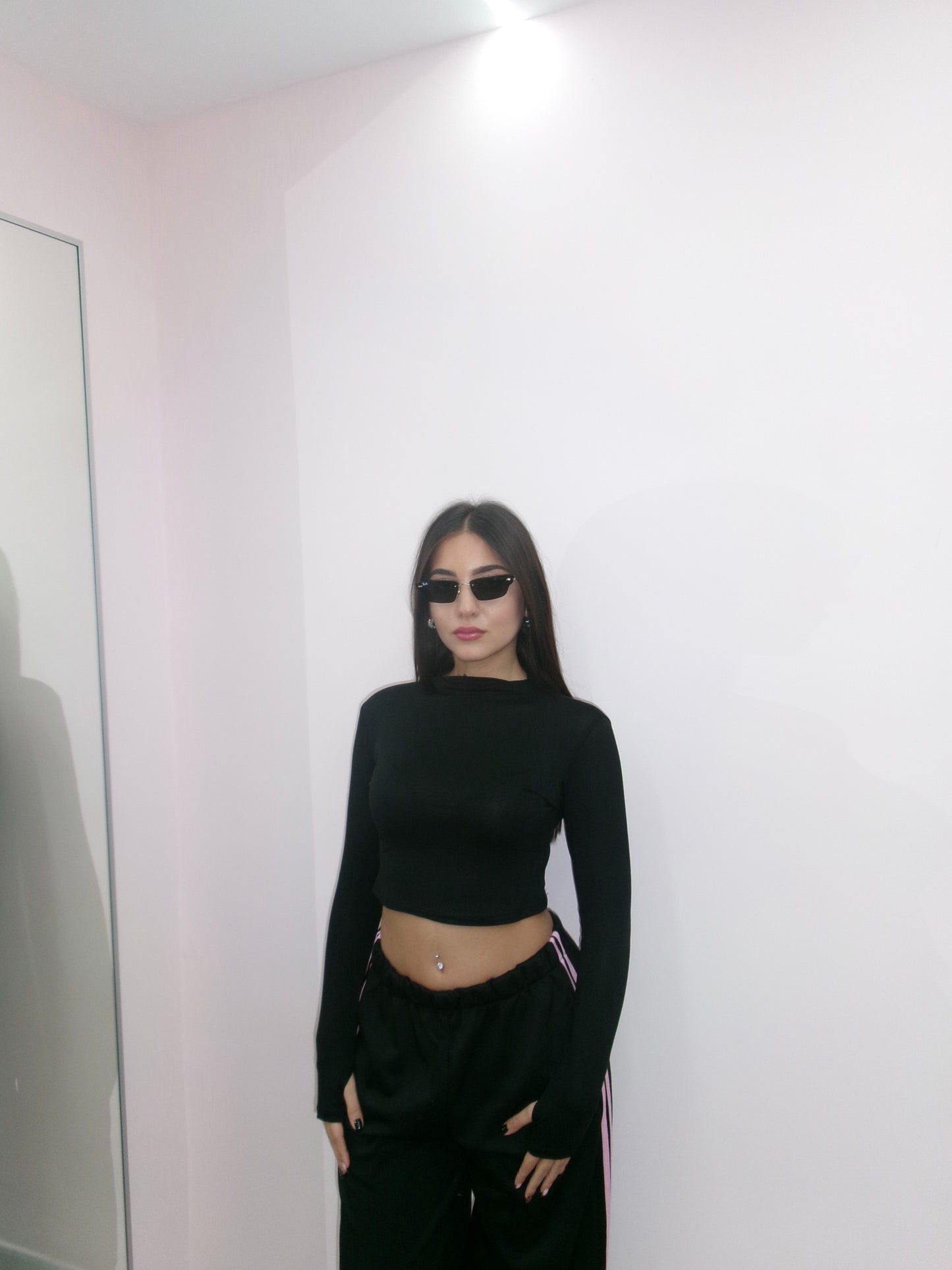 MAGLIA SEMIVELATA CROP