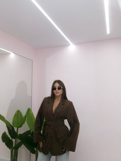 BLAZER DEVA MARRONE