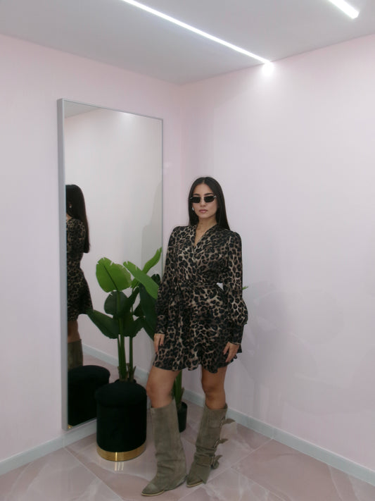 DRESS PORTAFOGLIO ANIMALIER