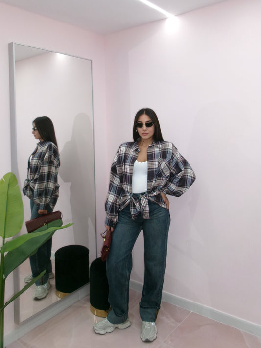 DENIM PIEGONI BLUE